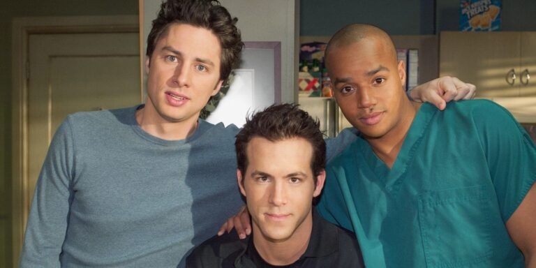 ¿A quién interpretó Ryan Reynolds en Scrubs?