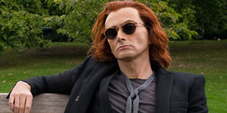 Puntos positivos: Crowley es el papel más subestimado de David Tennant