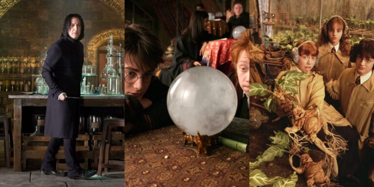 Harry Potter: las 10 materias escolares de Hogwarts más interesantes, ranking