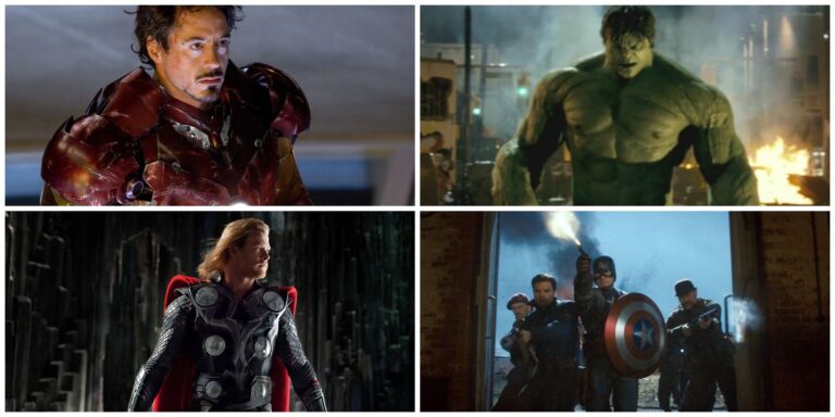 Todas las películas del MCU en la Fase 1, clasificadas