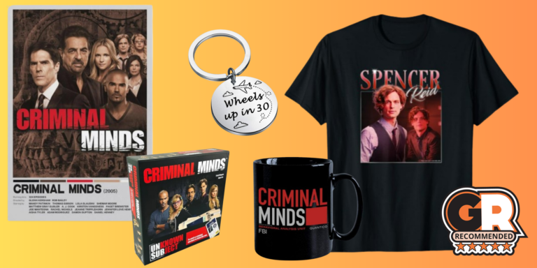 Explora 12 de las camisetas, tazas y recuerdos mejor valorados de Criminal Minds para los fans más acérrimos