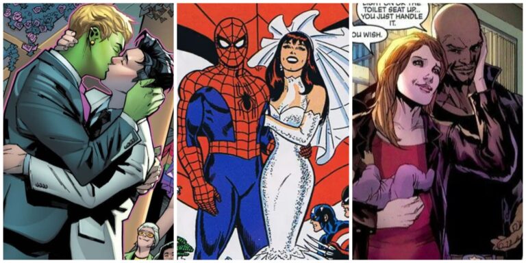 Los mejores romances de Marvel en cómics, clasificados