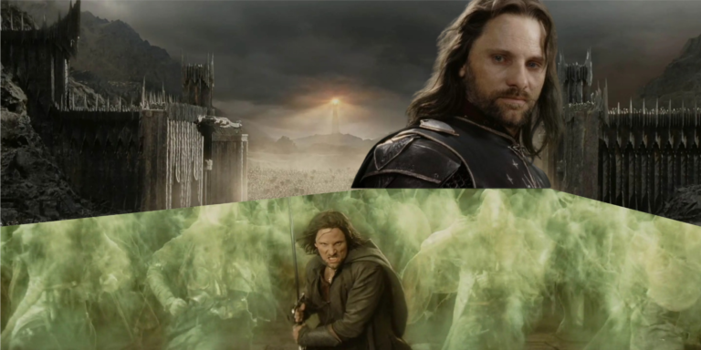 LOTR: ¿Por qué Aragorn no usó un ejército de muertos para atacar Mordor?