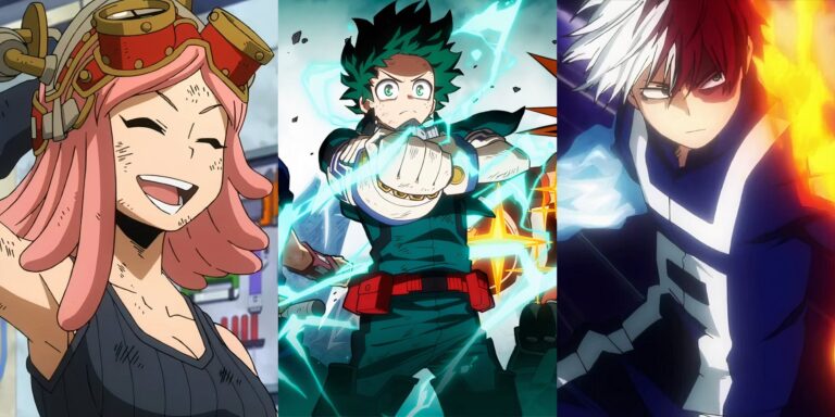 Los 8 luchadores más creativos de My Hero Academia, clasificados