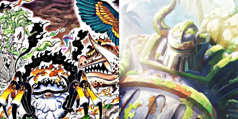 One Piece: El gigante de hierro contra los cinco ancianos, explicado