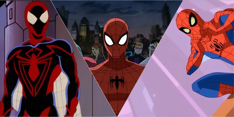 Las 8 versiones más fuertes de Spider-Man en la serie animada, clasificadas