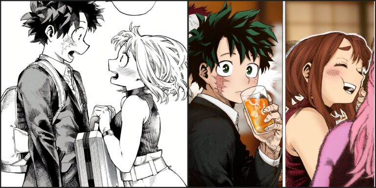 My Hero Academia: Horikoshi confirma que Deku y Ochako están saliendo