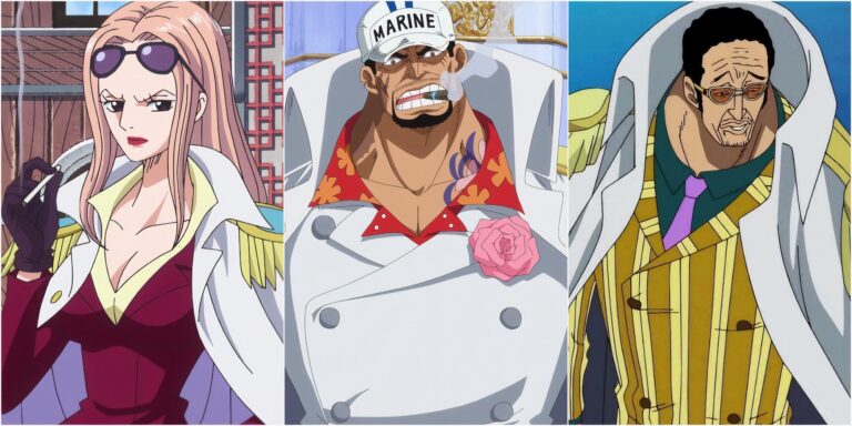 One Piece: Los 8 mejores diseños de personajes marinos, clasificados