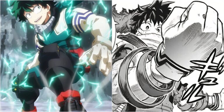 Mi héroe academia: El papel de los elementos de apoyo deku para dominar uno para todos