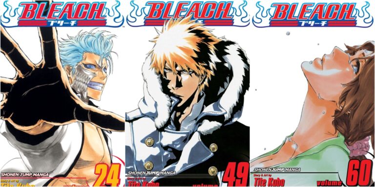 Bleach: Las 9 mejores portadas de manga, clasificadas